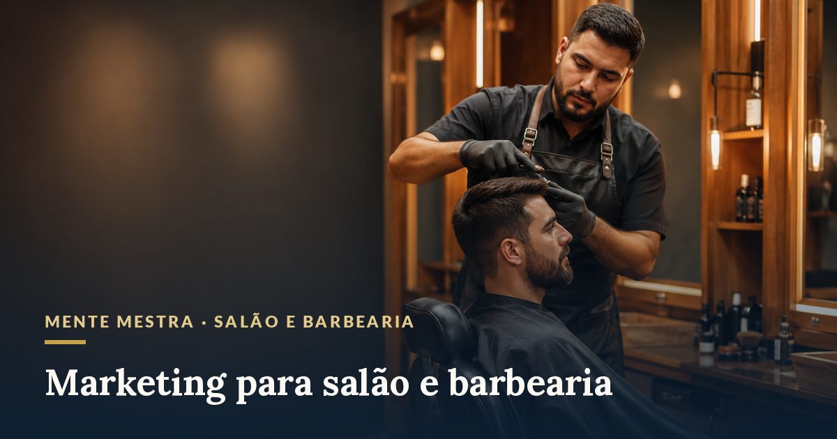 Social media para Salão e Barbearia